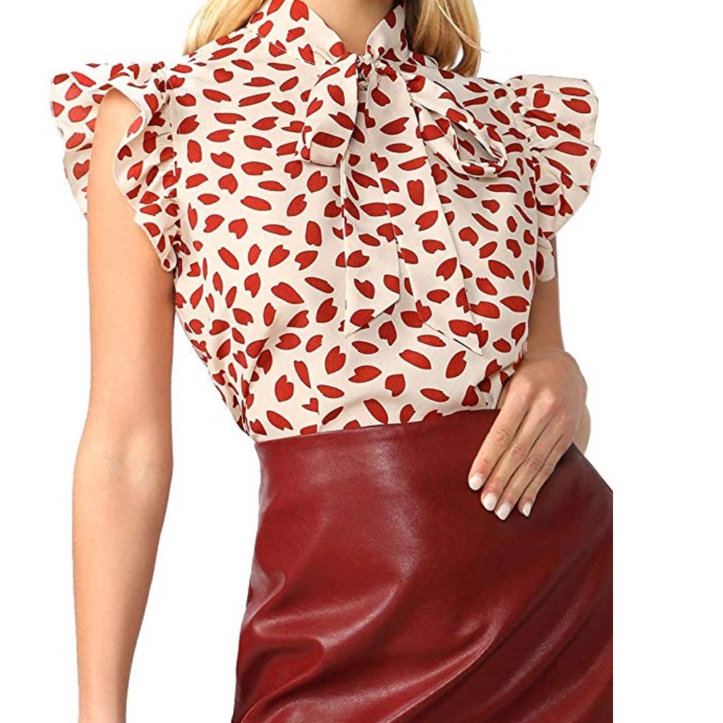 Flutter Heart Blouse